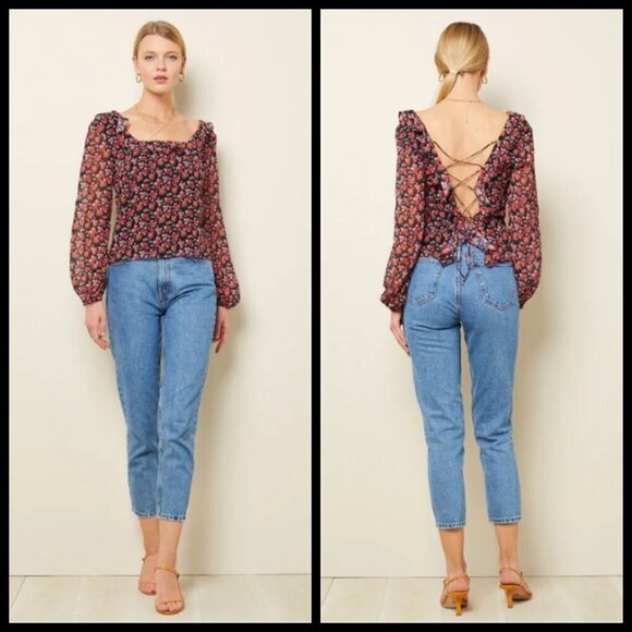 💕THE EAST ORDER💕 Nicola Top ~ Senorita Fleur - Picture 2 of 10